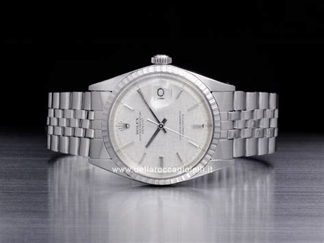 rolex datejust vintage quadrante argento|Rolex Datejust 36 1603 .